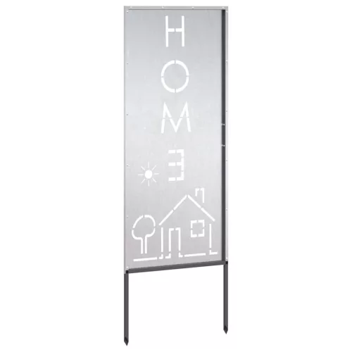 Kertvédő vászon Ezüst 50 x 140 cm Rozsdamentes acél