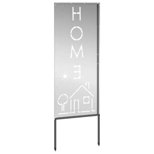 Kertvédő vászon Ezüst 50 x 140 cm Horganyzott acél