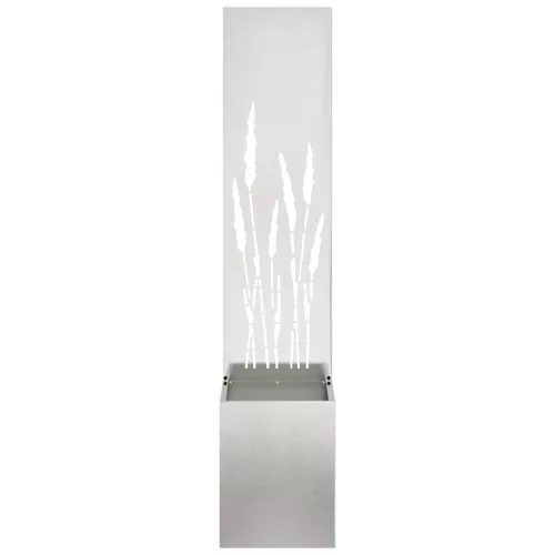 Kertvédő vászon Ezüst 32 x 140 cm Rozsdamentes acél