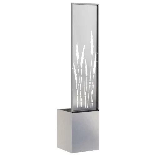 Kertvédő vászon Ezüst 32 x 140 cm Rozsdamentes acél