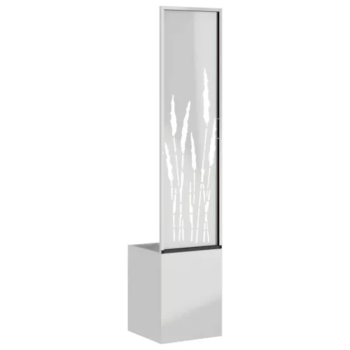 Kertvédő vászon Ezüst 32 x 140 cm Horganyzott acél