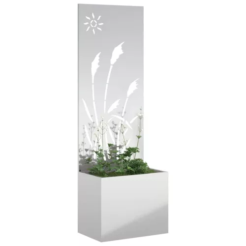 Kertvédő vászon Ezüst 50 x 140 cm Horganyzott acél