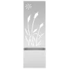 Kertvédő vászon Ezüst 50 x 140 cm Horganyzott acél