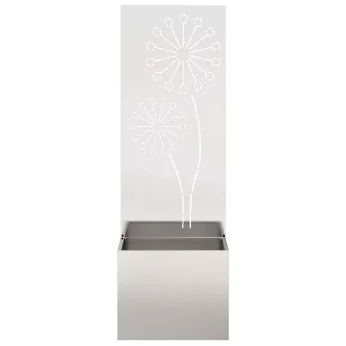 Kertvédő vászon Ezüst 50 x 140 cm Rozsdamentes acél