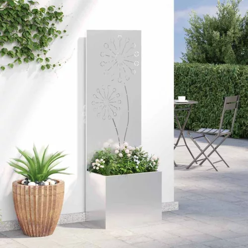 Kertvédő vászon Ezüst 50 x 140 cm Horganyzott acél