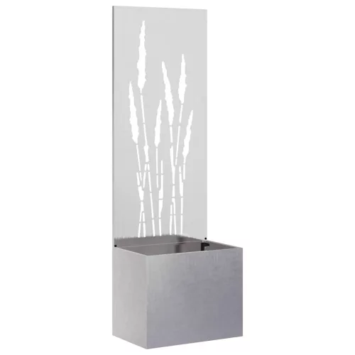 Kertvédő vászon Ezüst 50 x 140 cm Rozsdamentes acél
