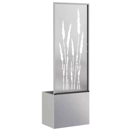 Kertvédő vászon Ezüst 50 x 140 cm Rozsdamentes acél
