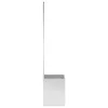 Kertvédő vászon Virágos Ezüst 50 x 140 cm Horganyzott acél