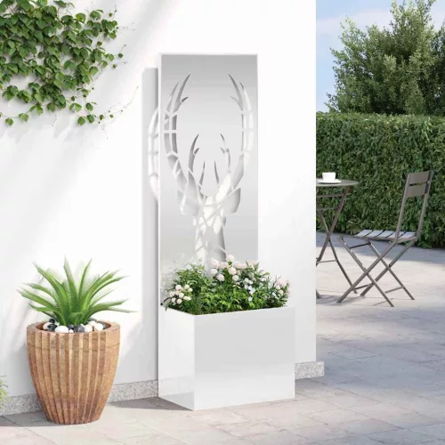 Kertvédő vászon Állatnyomat Ezüst 50 x 140 cm Horganyzott acél