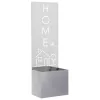 Kertvédő vászon Ezüst 50 x 140 cm Rozsdamentes acél