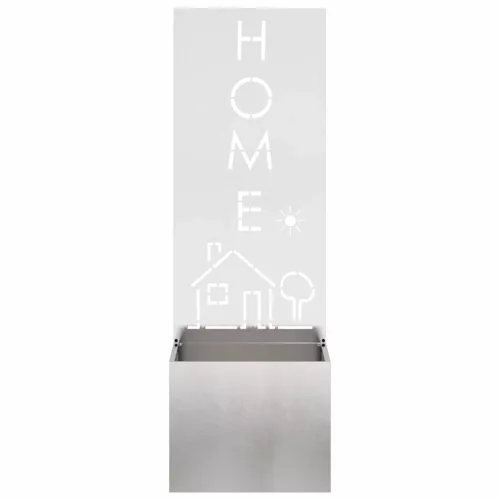 Kertvédő vászon Ezüst 50 x 140 cm Rozsdamentes acél