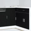 Konyha sarok alap szekrény Riga Musta tammi 86 x 46 x 81,5 cm