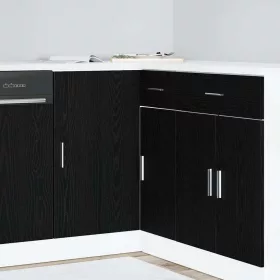   Konyha sarok alap szekrény Riga Musta tammi 86 x 46 x 81,5 cm