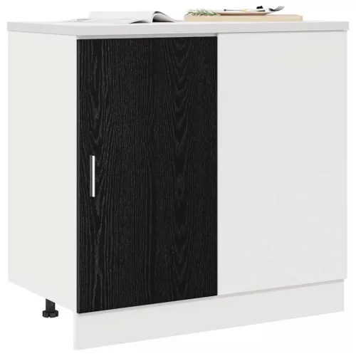 Konyha sarok alap szekrény Riga Musta tammi 86 x 46 x 81,5 cm