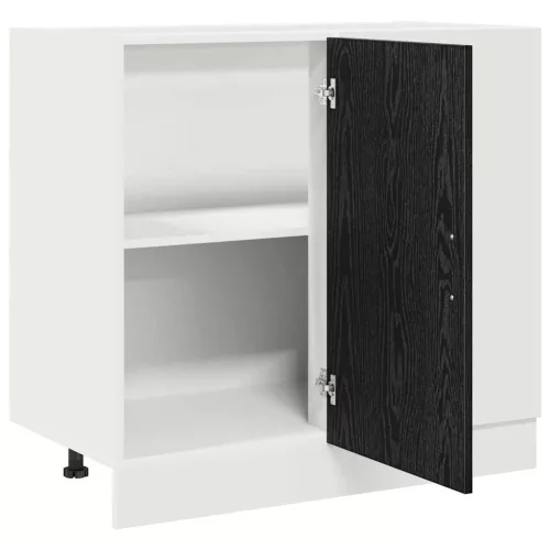 Konyha sarok alap szekrény Riga Musta tammi 86 x 46 x 81,5 cm