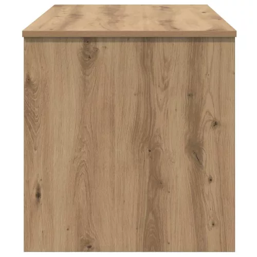 Dohányzóasztal kézműves tölgy 80 x 50.5 x 41.5 cm Faanyag