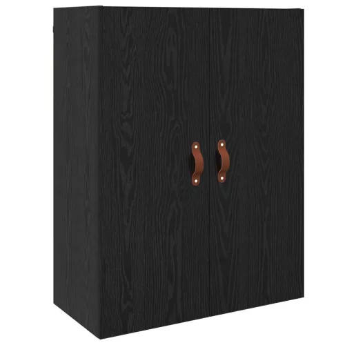Fali szekrény Fekete 69.5 x 34 x 90 cm Faanyag