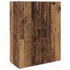 Fali szekrény Falra szerelhető Barna 69.5 x 34 x 90 cm Faanyag