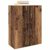 Fali szekrény Falra szerelhető Barna 69.5 x 34 x 90 cm Faanyag