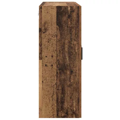 Fali szekrény Falra szerelhető Barna 69.5 x 34 x 90 cm Faanyag