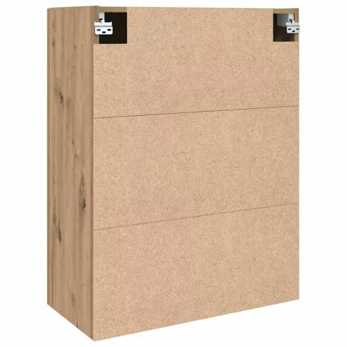 Fali szekrény Falra szerelhető Barna 69.5 x 34 x 90 cm Faanyag