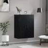Fali szekrény Musta tammi 69.5 x 34 x 90 cm Faanyag