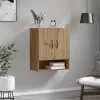 Fali Szekrény kézműves tölgy 60 x 31 x 70 cm Faanyag
