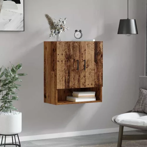 Fali Szekrény Falra szerelhető Régi fa 60 x 31 x 70 cm Faanyag