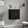 Fali Szekrény Musta tammi 60 x 31 x 60 cm Faanyag
