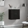 Fali Szekrény Musta tammi 60 x 31 x 60 cm Faanyag