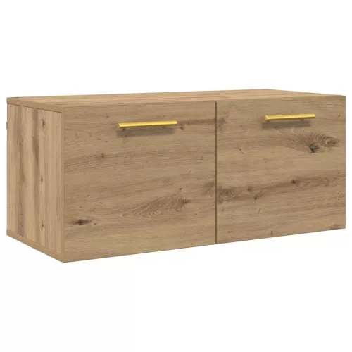 Fali Szekrény kézműves tölgy 80 x 36.5 x 35 cm Faanyag