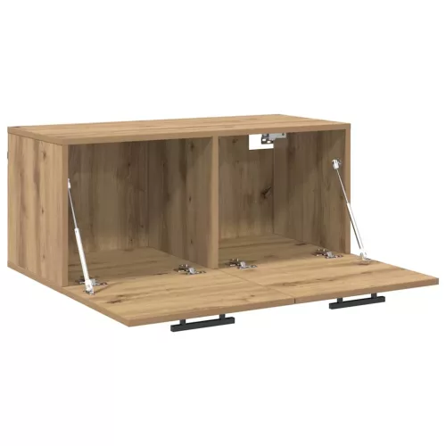 Fali Szekrény kézműves tölgy 80 x 36.5 x 35 cm Faanyag