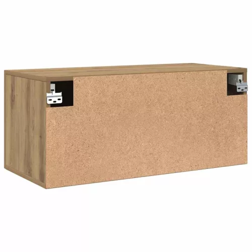 Fali Szekrény kézműves tölgy 80 x 36.5 x 35 cm Faanyag