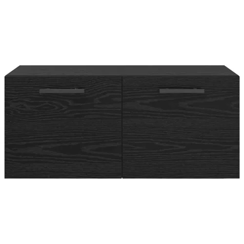 Fali Szekrény Musta tammi 80 x 36.5 x 35 cm Faanyag