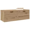 Fali Szekrény kézműves tölgy 100 x 36.5 x 35 cm Faanyag