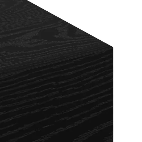 Fali Szekrény Musta tammi 100 x 36.5 x 35 cm Faanyag
