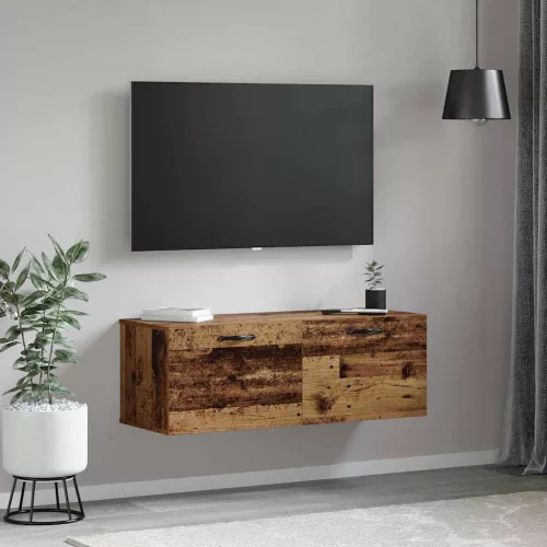 Fali Szekrény Öreg fa 100 x 36.5 x 35 cm Faanyag
