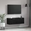 Fali Szekrény Musta tammi 100 x 36.5 x 35 cm Faanyag