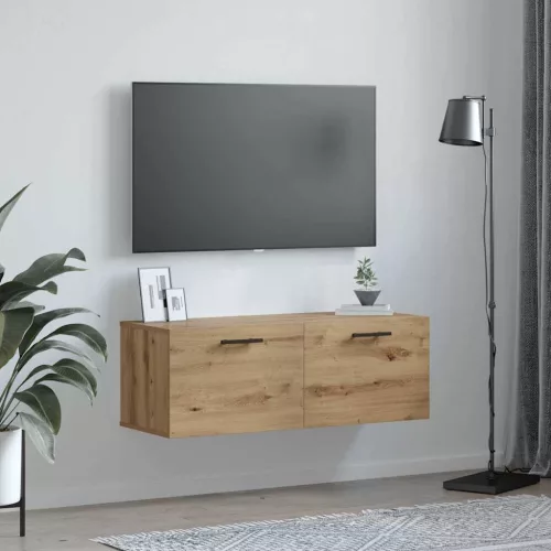 Fali Szekrény kézműves tölgy 100 x 36.5 x 35 cm Faanyag