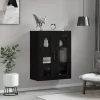 Fali szekrény Musta tammi 69.5 x 34 x 90 cm Faanyag