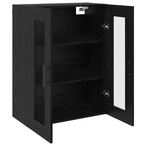 Fali szekrény Musta tammi 69.5 x 34 x 90 cm Faanyag