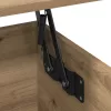 Dohányzóasztal kézműves tölgy 90 x 44.5 x 45 cm Faanyag