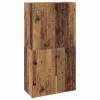 Irodai szekrény polcokkal Régi fa 60 x 32 x 115 cm Faanyag