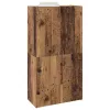 Irodai szekrény polcokkal Régi fa 60 x 32 x 115 cm Faanyag