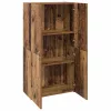 Irodai szekrény polcokkal Régi fa 60 x 32 x 115 cm Faanyag