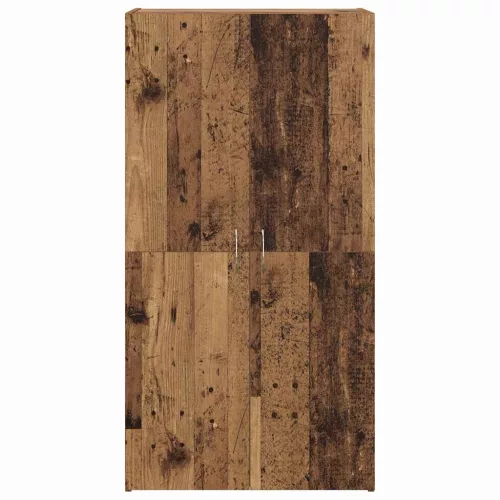 Irodai szekrény polcokkal Régi fa 60 x 32 x 115 cm Faanyag