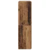 Irodai szekrény polcokkal Régi fa 60 x 32 x 115 cm Faanyag