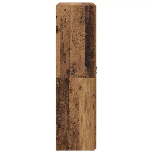 Irodai szekrény polcokkal Régi fa 60 x 32 x 115 cm Faanyag