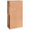 Irodai szekrény polcokkal Régi fa 60 x 32 x 115 cm Faanyag