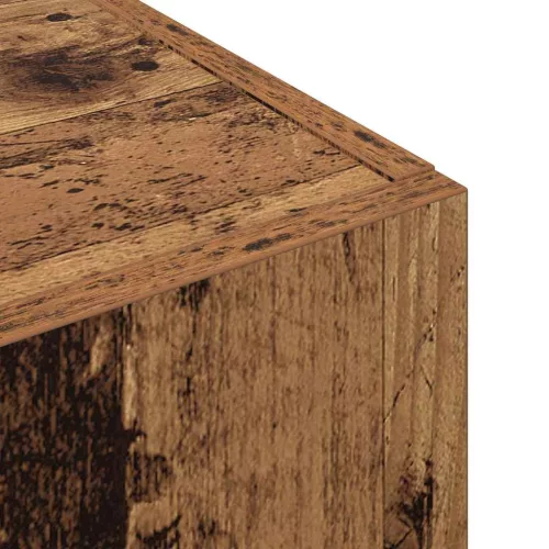 Irodai szekrény polcokkal Régi fa 60 x 32 x 115 cm Faanyag